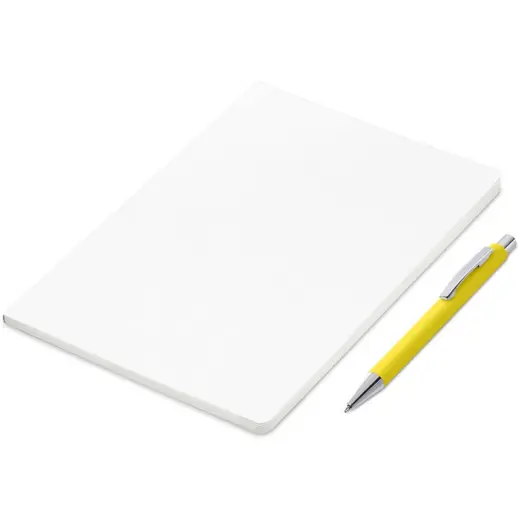 Altitude Nixon Notebook & Pen Set Yellow.